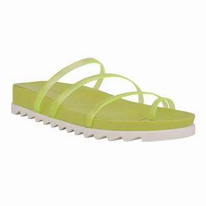 Nine West Cati Slides - Light Yellow - Ireland (SA5073486)